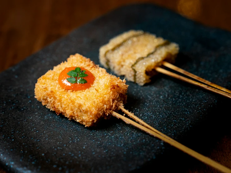 串揚げ串焼き くし山
